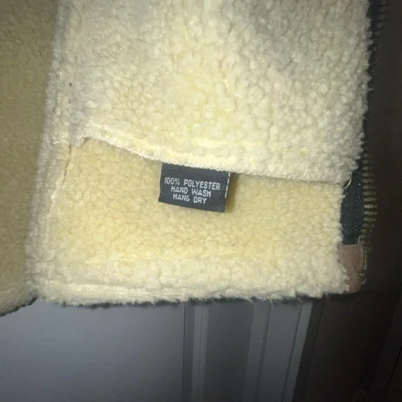 Vintage ALF Sherpa lined Brown Shearling Jacket - Picture 4 of 4